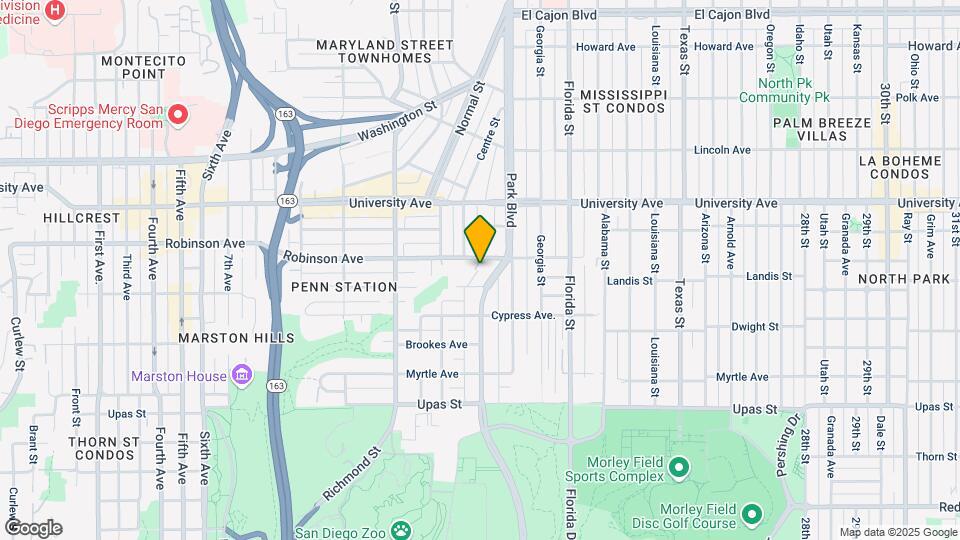 3718-3732 Park Blvd Map and Location Details