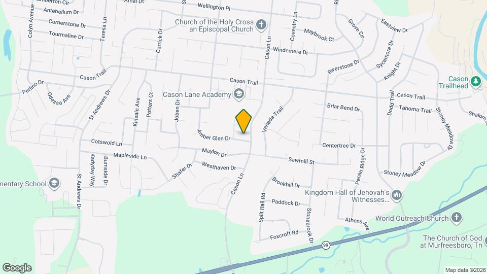 2306 Amber Glen Dr Map and Location Details