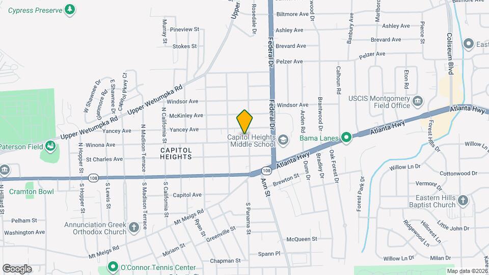 2243 Winona Ave Map and Location Details