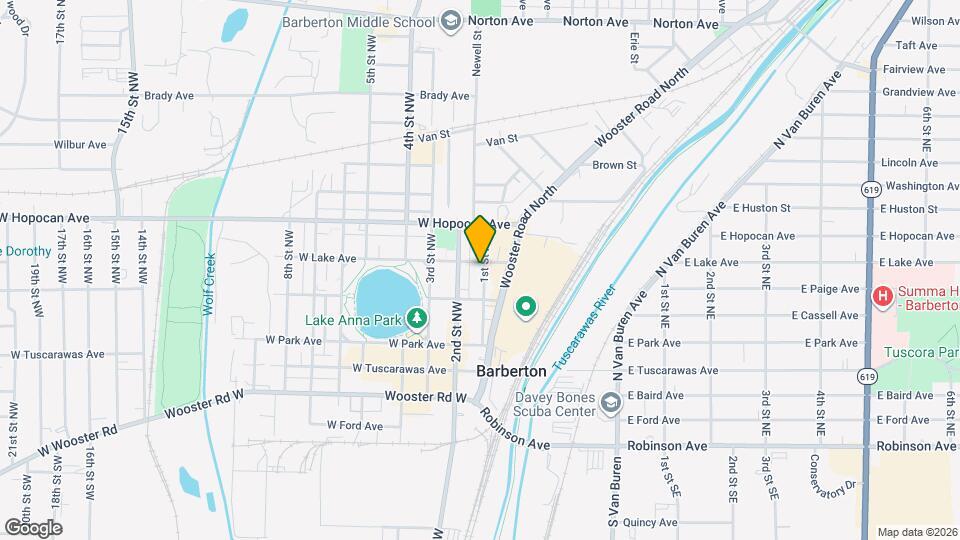 208 1st St NW Mapa y Detalles de la Ubicación