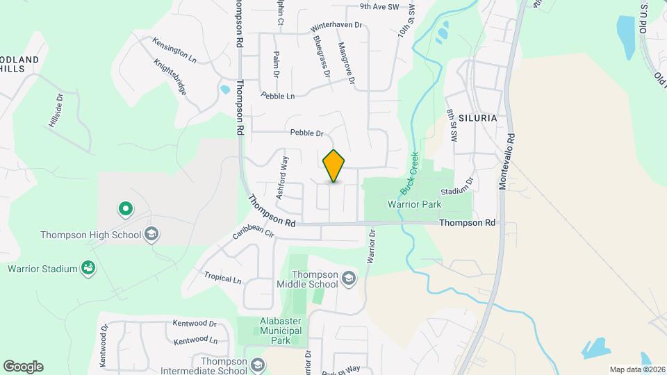 1402 Applegate Dr Mapa y Detalles de la Ubicación