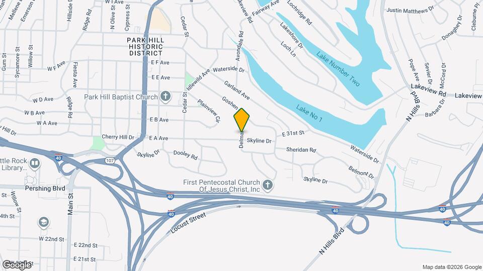 115 Delmar Ave Map and Location Details