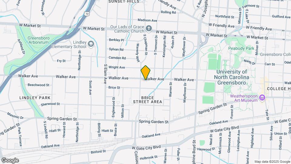 Walker Avenue Apartments Mapa y Detalles de la Ubicación