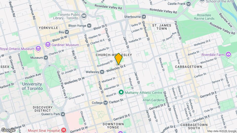505 Church St, Unit 302 Map and Location Details