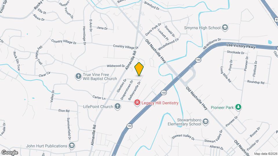 643 Glenties Dr Map and Location Details