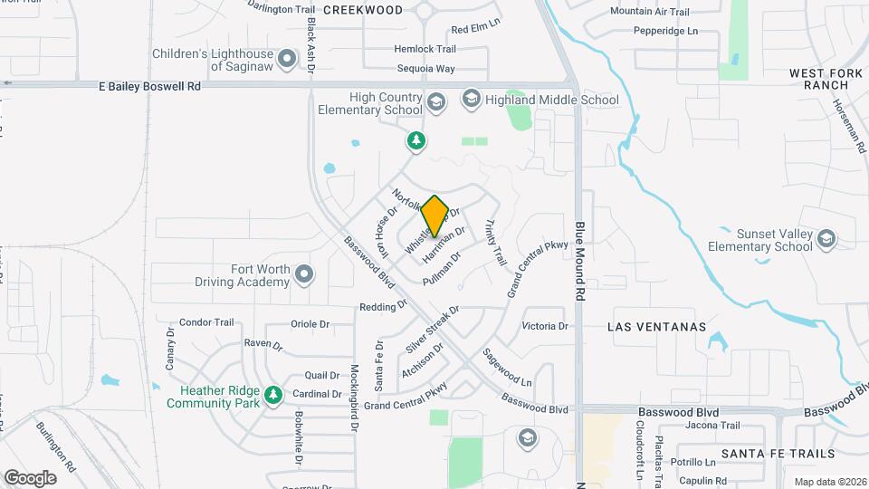 1048 Harriman Dr Map and Location Details
