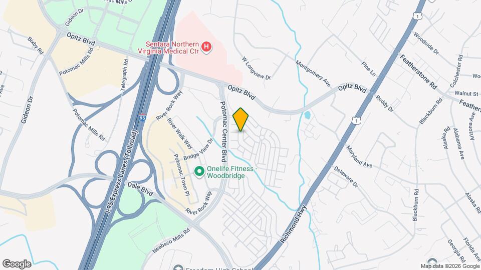 2400 Brookmoor Ln Map and Location Details