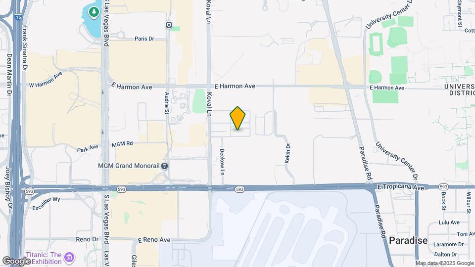 4660 Koval Ln Mapa y Detalles de la Ubicación