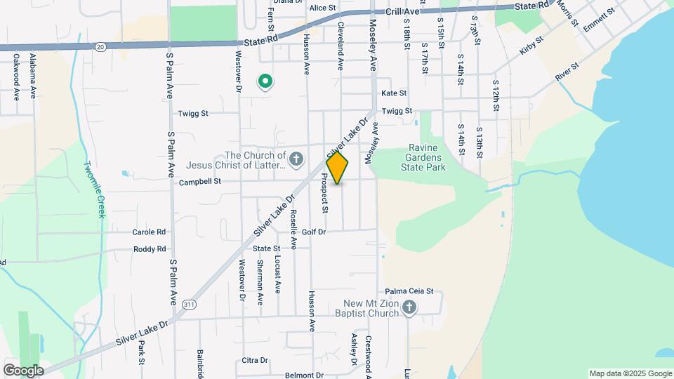 1510 Cleveland Ave Map and Location Details