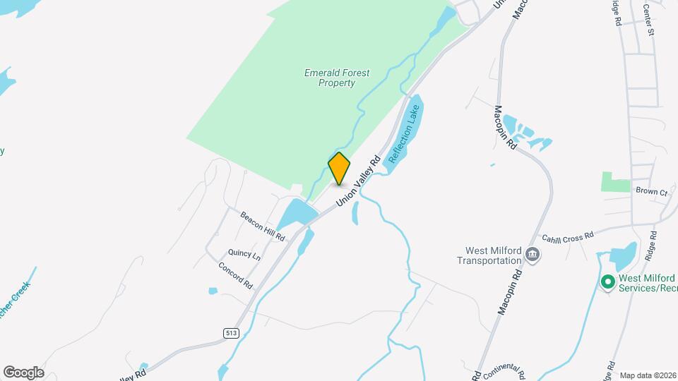 1193 Union Valley Rd Mapa y Detalles de la Ubicación