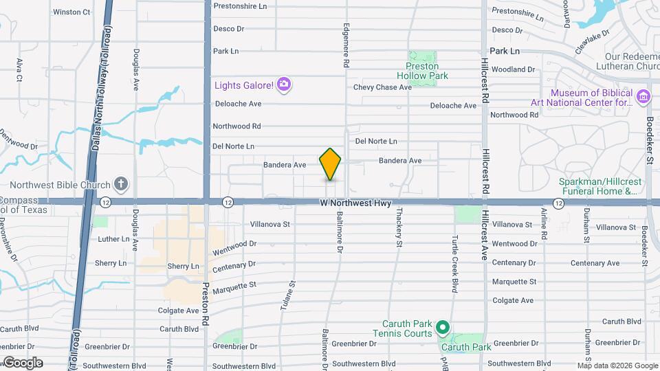 8604 Baltimore Dr, Unit 2 Map and Location Details