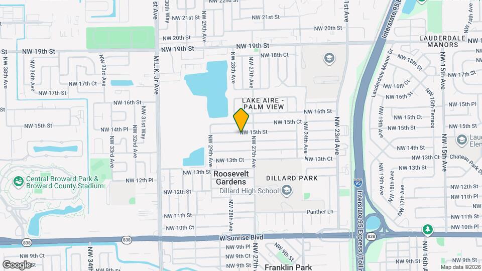 2736 NW 15th St Map and Location Details
