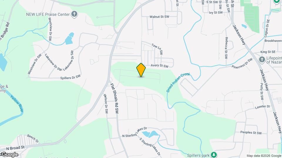 7594 Saffron Ave Map and Location Details