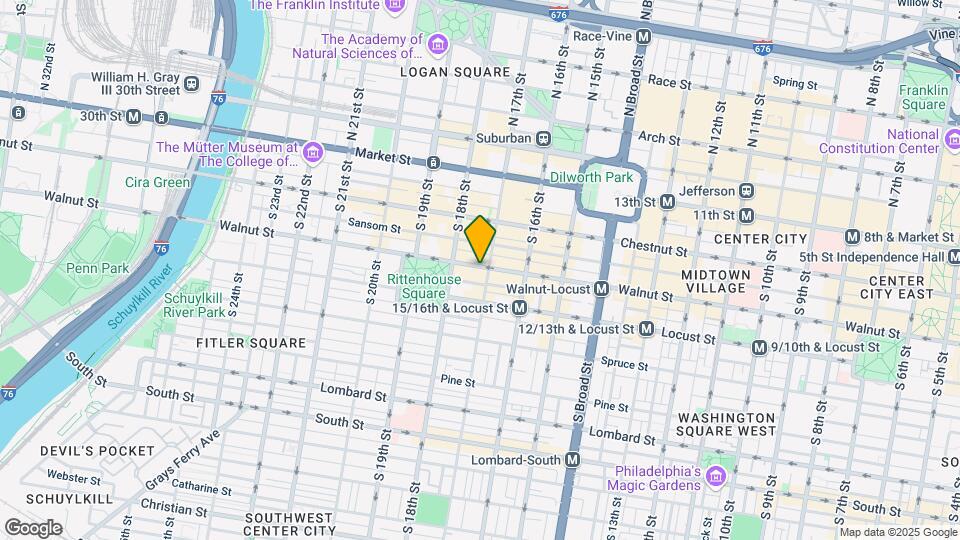 1704 Walnut St Map and Location Details