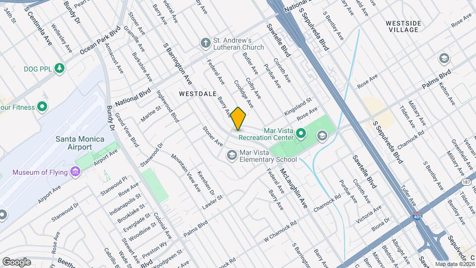 3314 McLaughlin Ave Map and Location Details