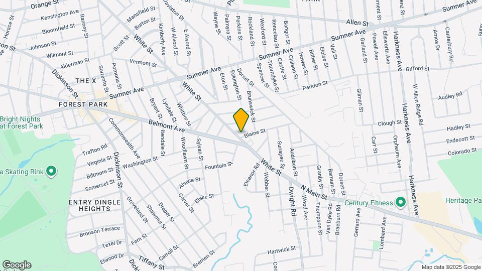 641 White St Map and Location Details