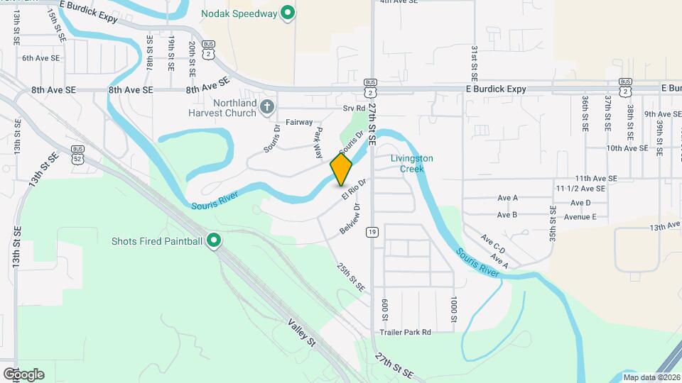 2523 El Rio Dr Map and Location Details