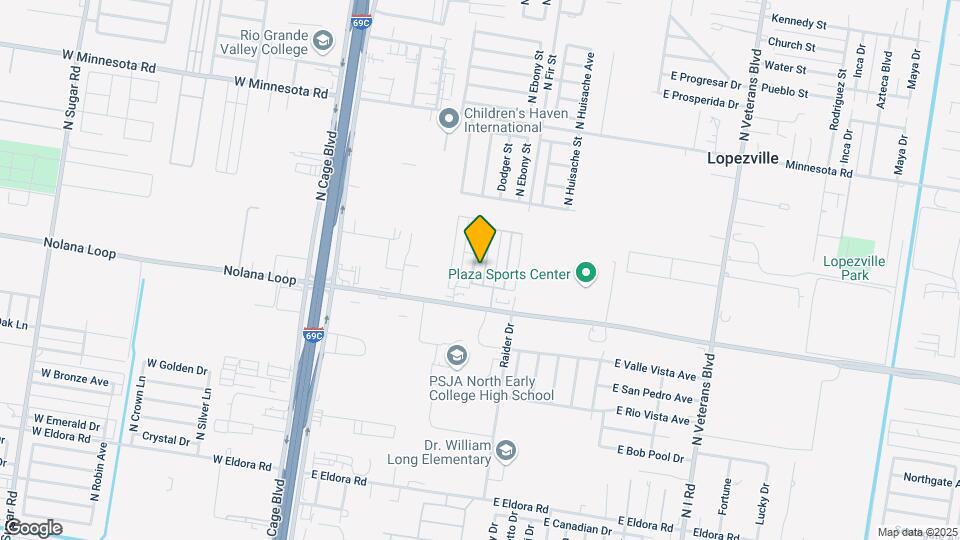 4619 N Dogwood St Map and Location Details