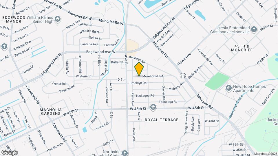 2150 Morehouse Rd Map and Location Details