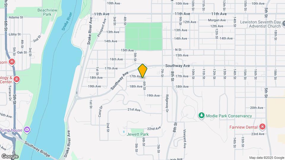 1710 6th St Map and Location Details