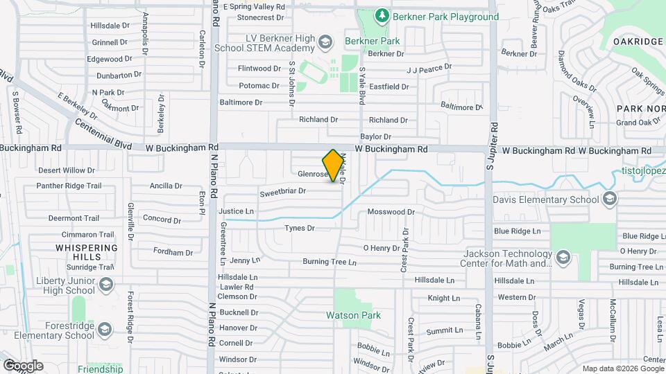 4009 Sweetbriar Dr Map and Location Details