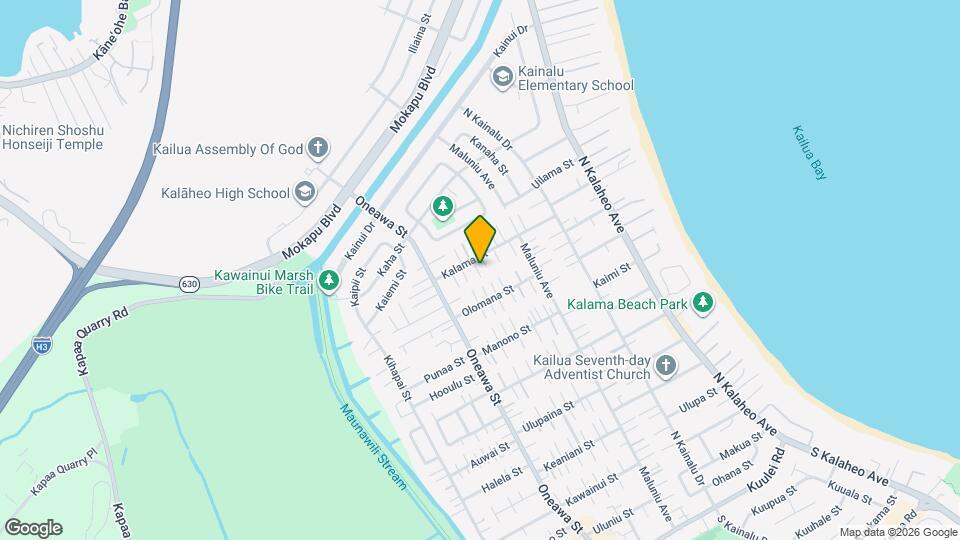 405 Kalama St Map and Location Details