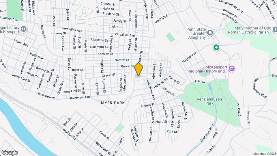 3412 Gleason St Mapa y Detalles de la Ubicación