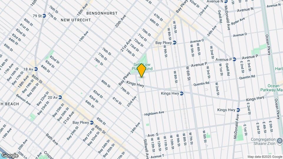 1626 W 13th St Map and Location Details