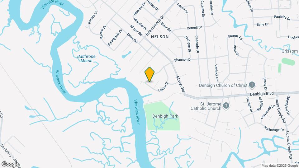 707 Lipton Dr Map and Location Details