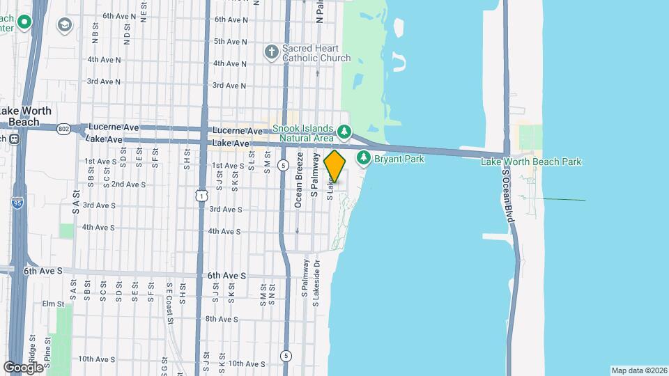 130 S Lakeside Dr Map and Location Details