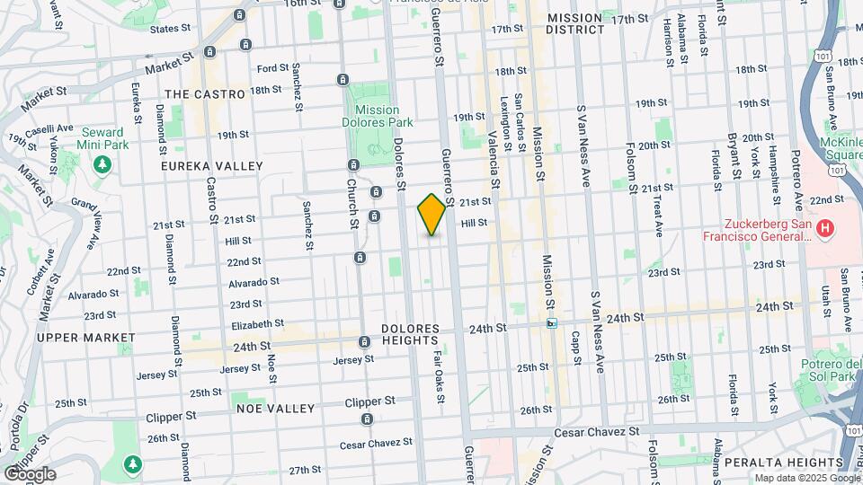 3444-3448 22nd St Map and Location Details