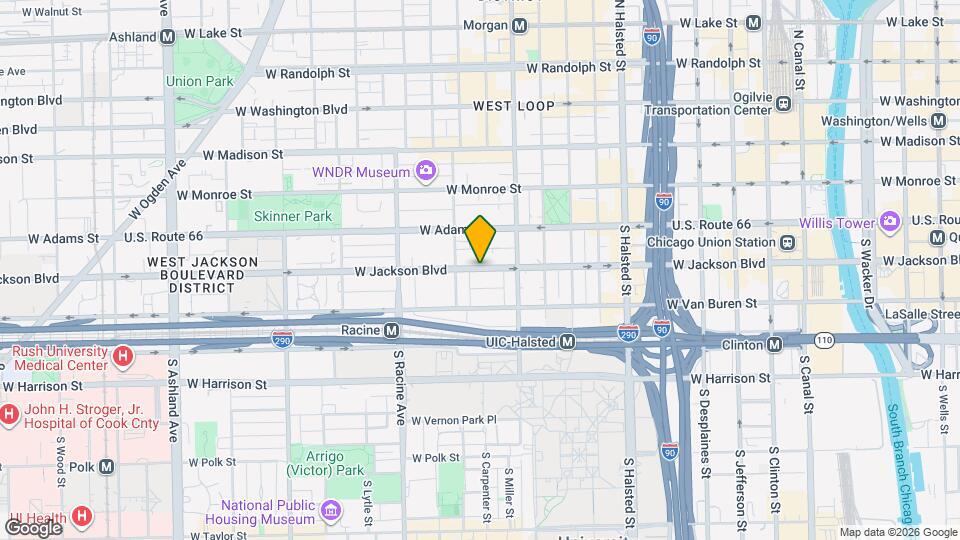 1049 W Jackson Blvd Map and Location Details