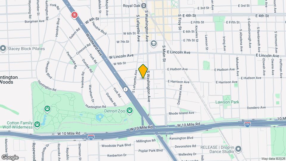 341 W Harrison Ave Mapa y Detalles de la Ubicación