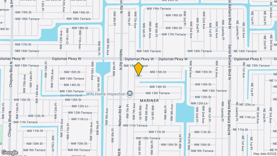 635 NW 14th Ter Mapa y Detalles de la Ubicación