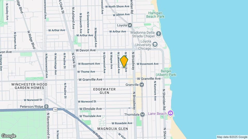 6234-6236 N Magnolia Ave Mapa y Detalles de la Ubicación