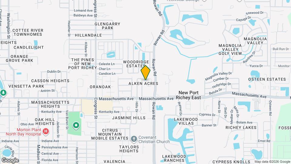 6989 Alken Cir Map and Location Details