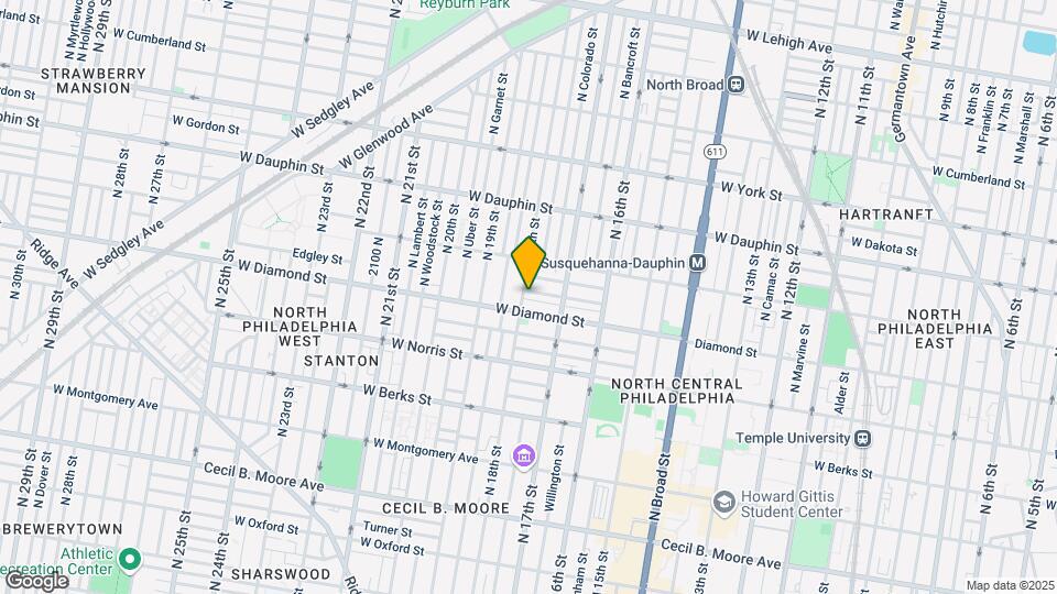 2107 N 18th St, Unit 2 Mapa y Detalles de la Ubicación