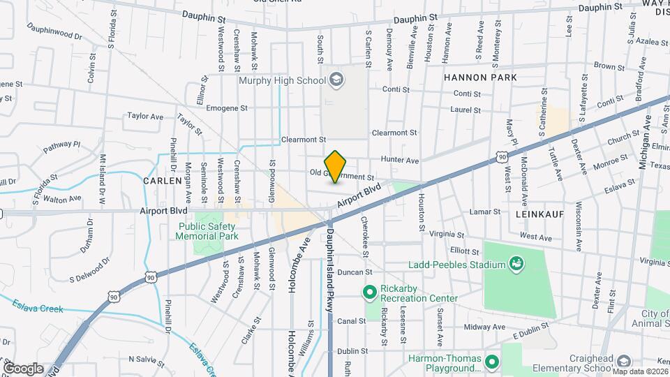 1916 Myrtle Ave Map and Location Details