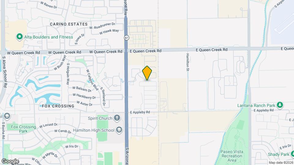 221 E Balsam Dr Map and Location Details