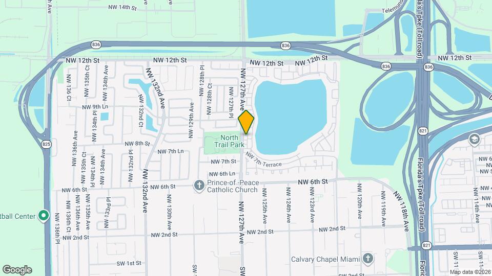 12681 NW 7th Trail Map and Location Details