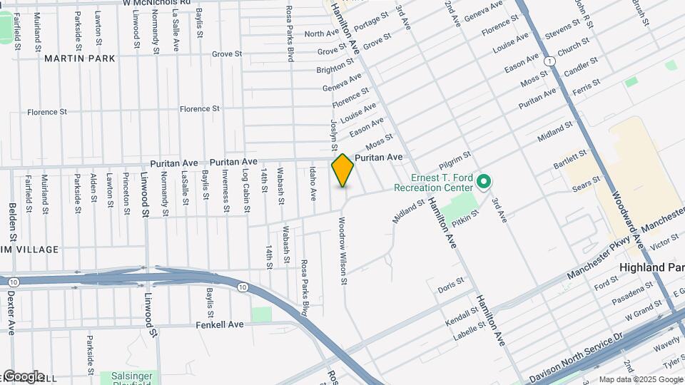 16019 Prospect St Mapa y Detalles de la Ubicación