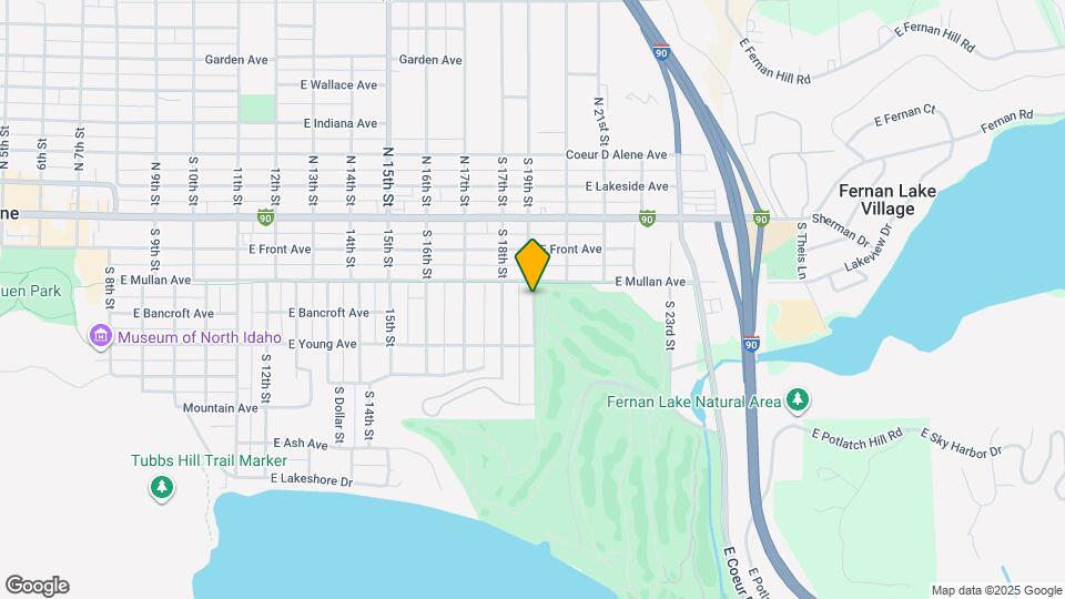 309 S 19th St Map and Location Details