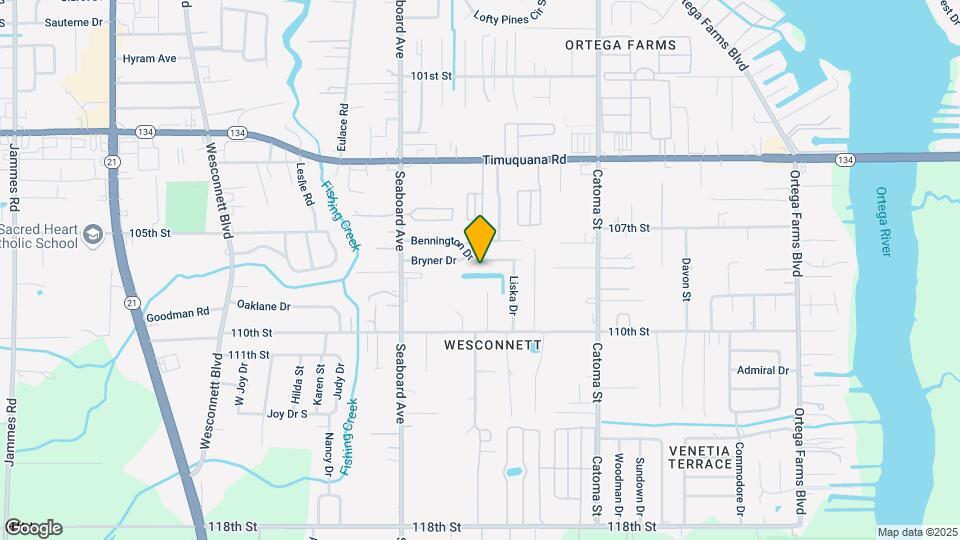 5556 Bennington Dr Map and Location Details