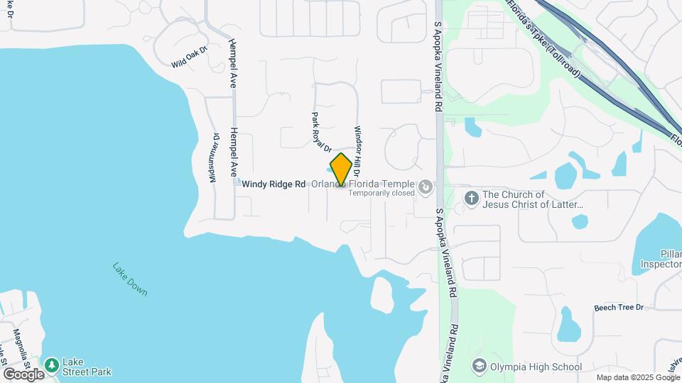 9332 Windy Ridge Rd Mapa y Detalles de la Ubicación