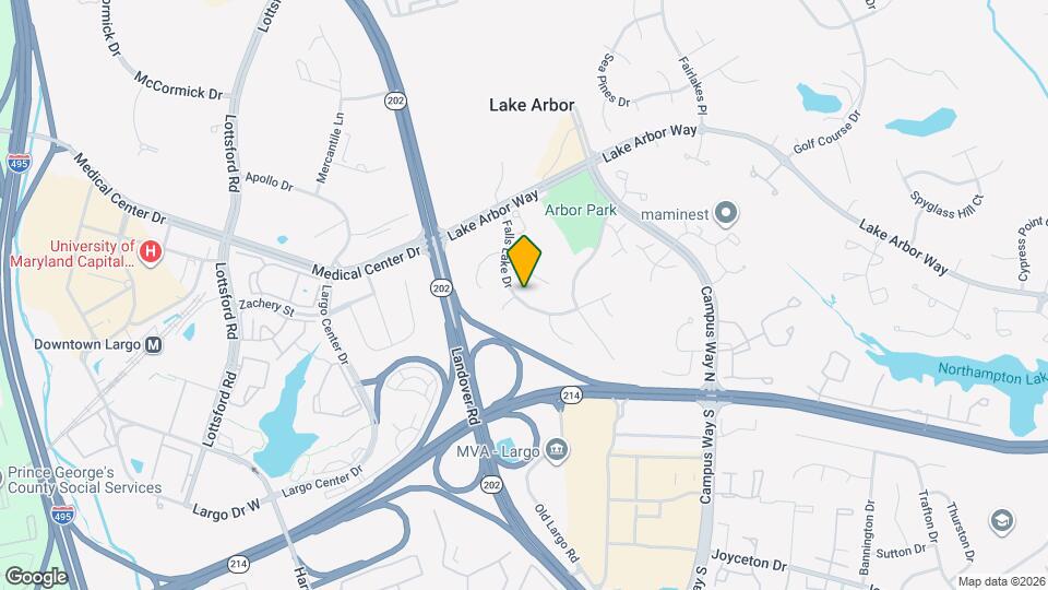811 Falls Lake Dr, Unit 5099 Map and Location Details