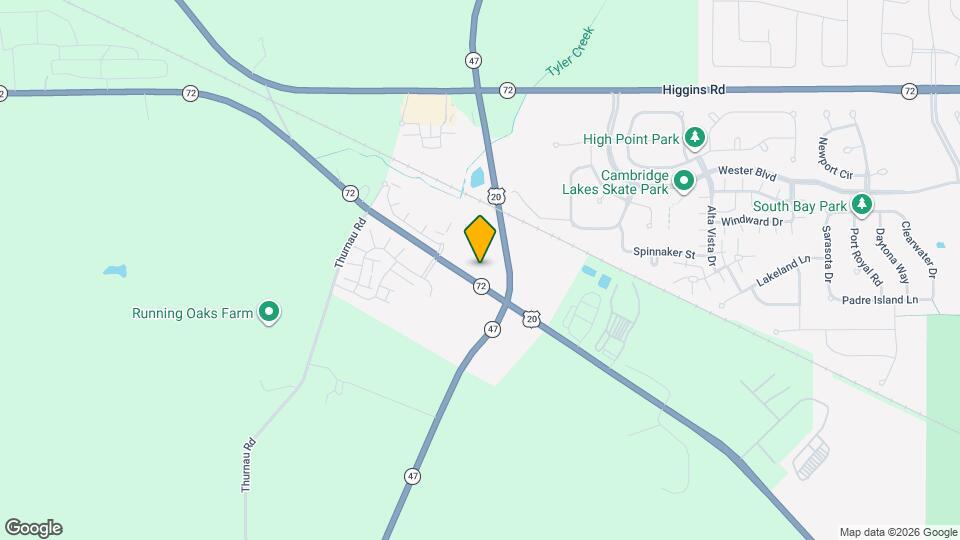 2245 Aurora Dr Map and Location Details