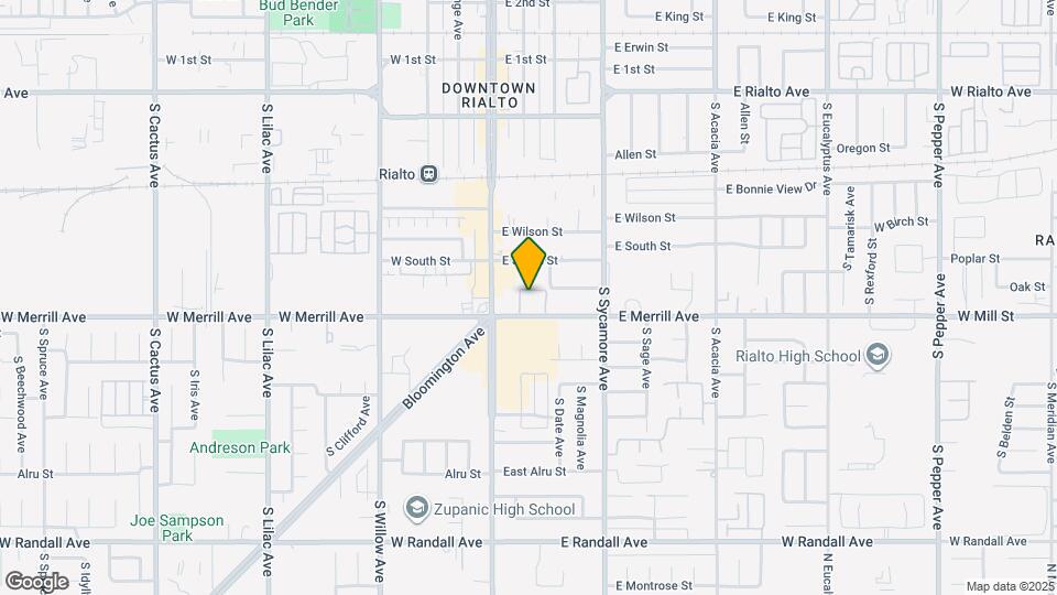 162 E Merrill Ave Map and Location Details