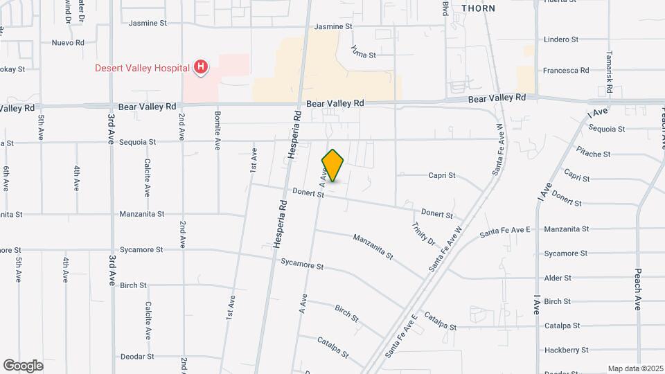 Honey Garden Apartments Map and Location Details