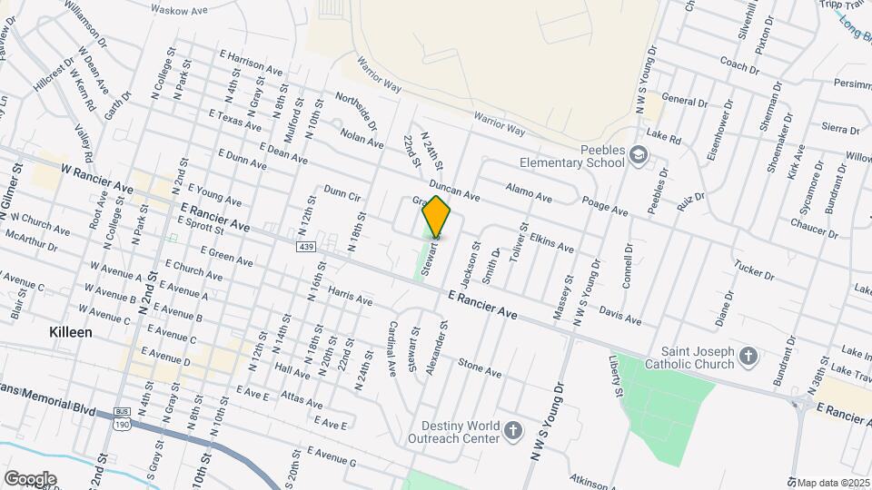 1108 Stewart St Map and Location Details