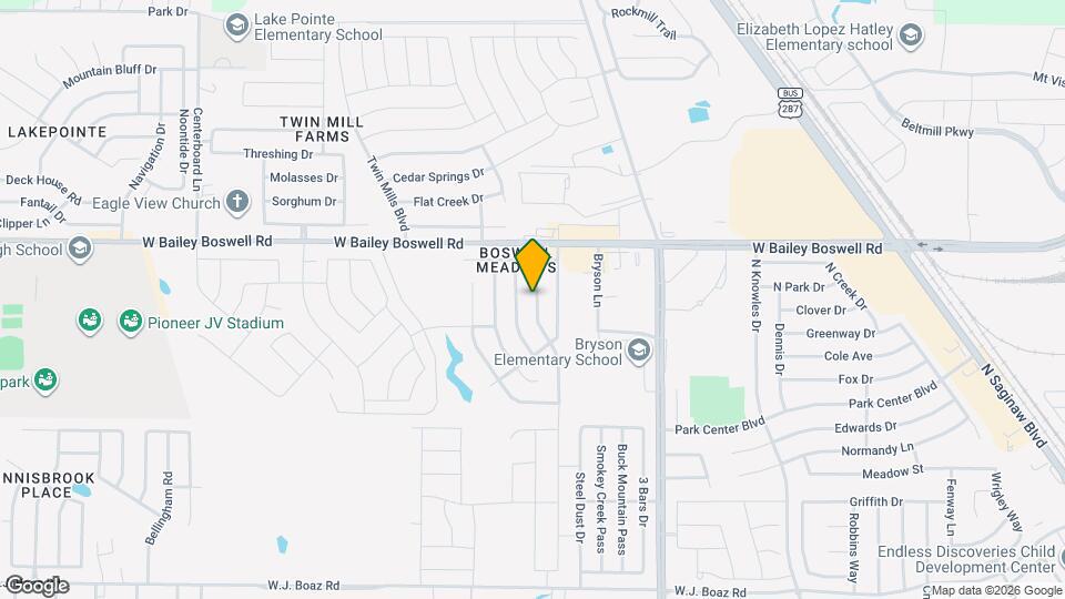8641 Hawkview Dr Map and Location Details